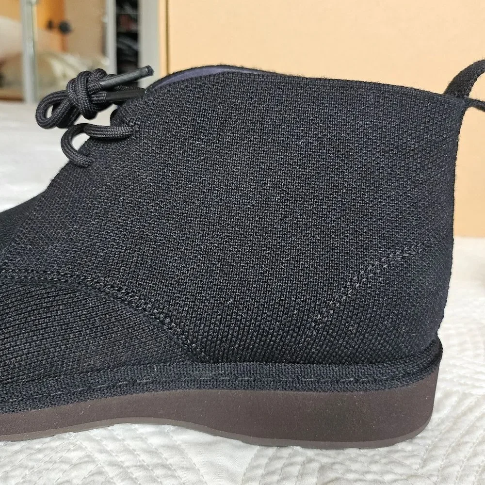 NIB Rothy's Chukka Boot Black Shoes 8.5